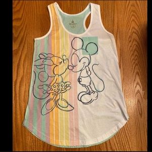 Disney Parks XS Mickey & Minnie Tank Top 🏰✨🐭